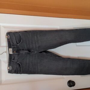 Sezane Perfect Slim Gray denim